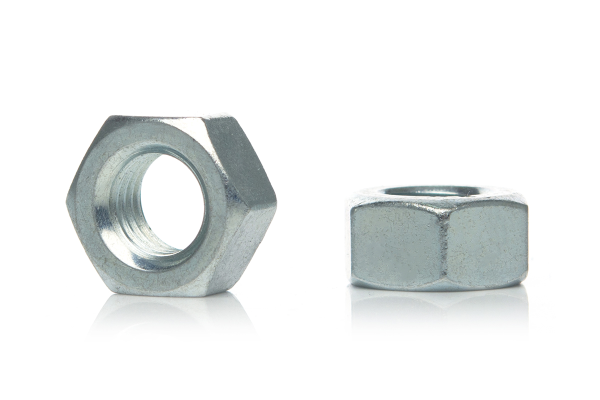 Гайка мелкий шаг DIN 934 М 10 х 1,00 оц.