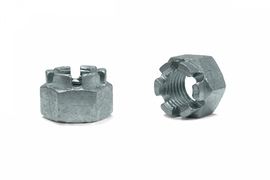 Корончатые гайки ISO 7035 (М18-М22)