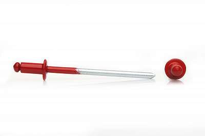 Заклепка вытяжная комбинированная, RAL3005 красное вино