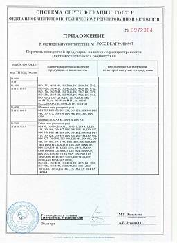 Сертификат на Винты с цилиндрической головкой DIN 912 внутренний шестигранник 4